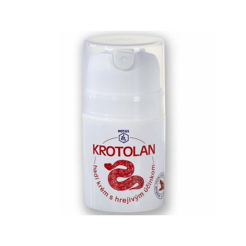 KROTOLAN - hadí krém s hřejivým účinkem 50 ml