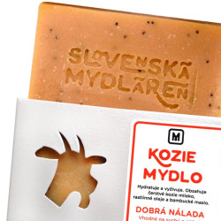 Mýdlo z kozího mléka -  DOBRÁ NÁLADA 110g