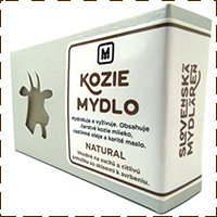 mýdlo z kozího mléka