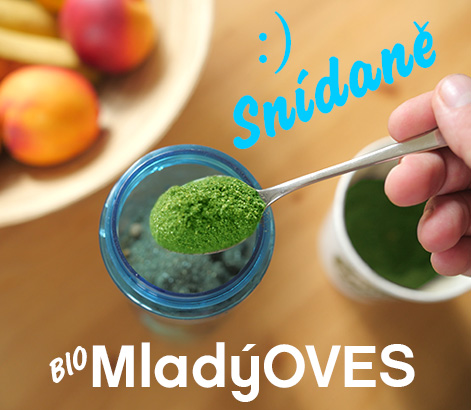 Mladý oves Vitalita a Vyváženost těla.