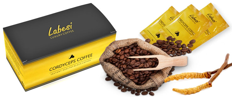 Cordyceps káva Cordyceps káva