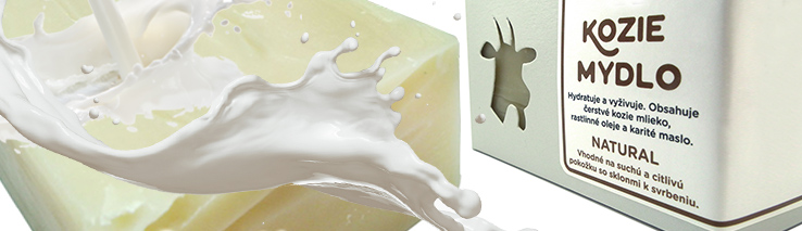 mýdlo z kozího mléka
