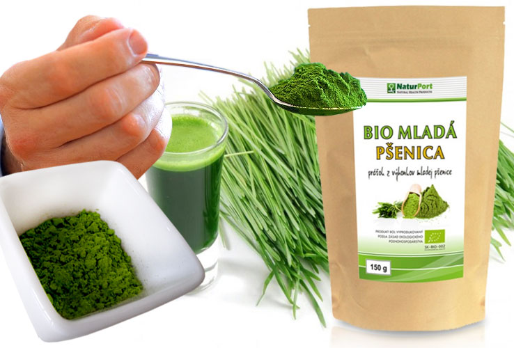 BIO mladá pšenice